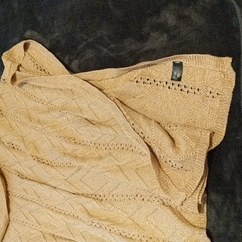 Lane Bryant Crochet Style Poncho - Picture 5 of 9